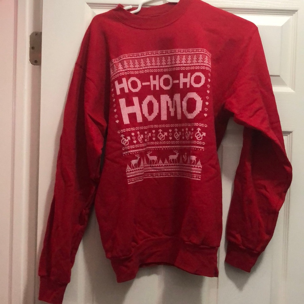 Ho-Ho-Homo Ugly Christmas Sweater